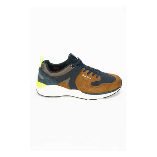 Кроссовки мужские Pepe Jeans PMS30569 коричневые 40 RU в Pull and Bear