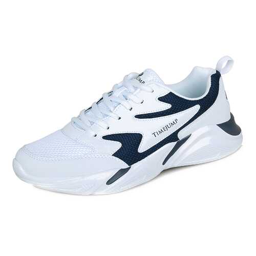 Кроссовки мужские TimeJump K1809-8 белые/синие 44 RU в Pull and Bear