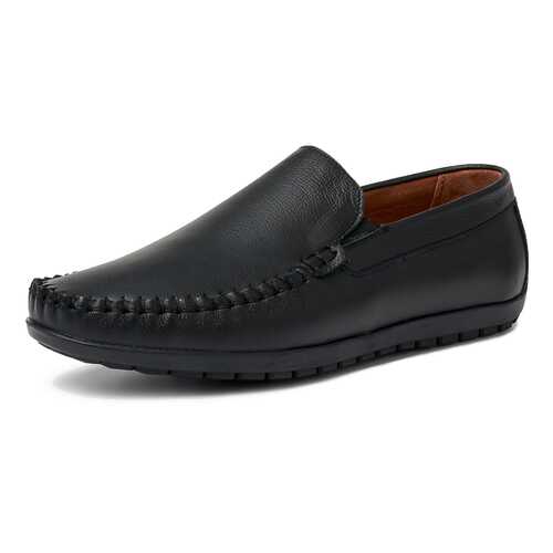 Мокасины мужские Alessio Nesca KN-729-201 черные 43 RU в Pull and Bear