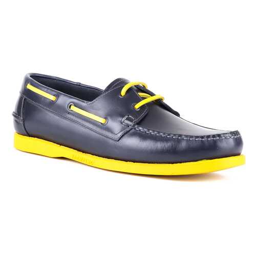 Топсайдеры мужские CORSANI FIRENZE U1751 синие 44 RU в Pull and Bear