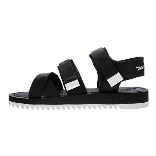 Сандалии мужские Tommy Jeans EM0EM00428 черные 45 US в Pull and Bear