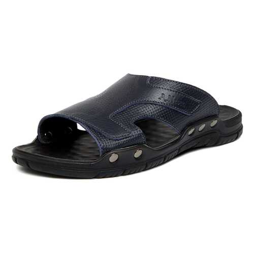 Шлепанцы мужские Alessio Nesca 03106320 синие 41 RU в Pull and Bear