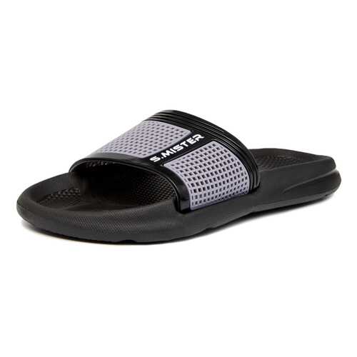 Шлепанцы мужские Smile of Mister 93206010 серые 42 RU в Pull and Bear