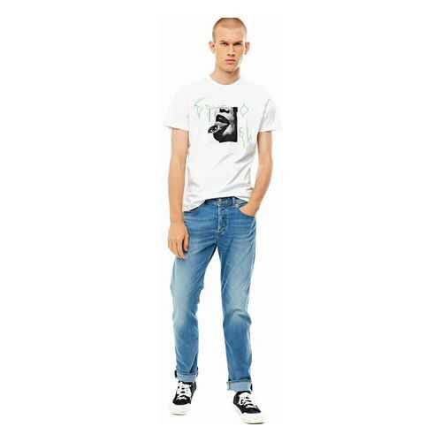 Джинсы мужские DIESEL 00SDHA/B 069MN 01 синие 32/30 IT в Pull and Bear