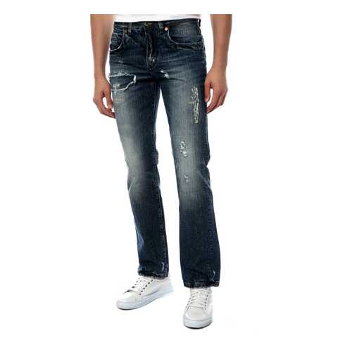 Джинсы мужские Dirk Bikkembergs Sport Couture W10H163F03 синие 32 IT в Pull and Bear