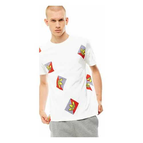 Футболка мужская adidas Originals FM3342 белая XXL в Pull and Bear