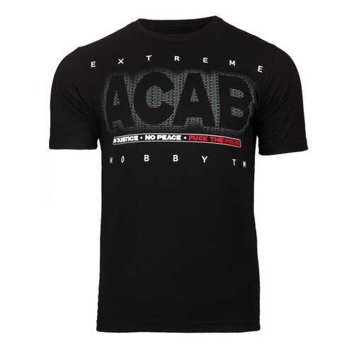 Футболка мужская Extreme Hobby 12101990000 черная S в Pull and Bear