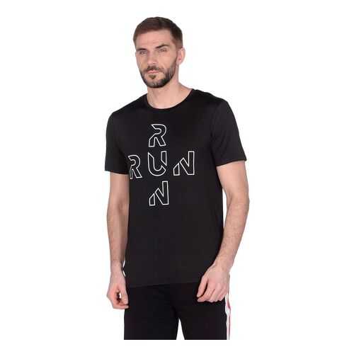 Футболка мужская Modis M201S00135 черная 52 RU в Pull and Bear
