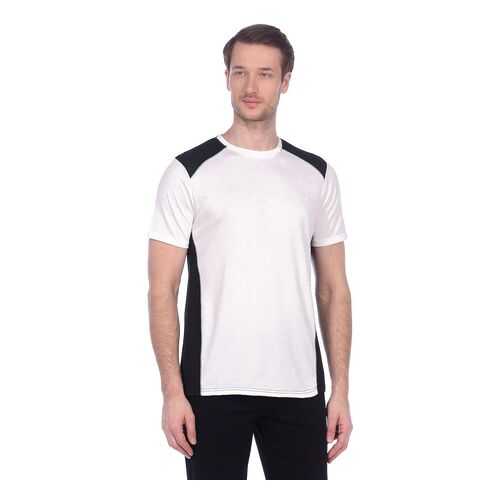 Футболка мужская Modis M201S00163 белая 50 RU в Pull and Bear