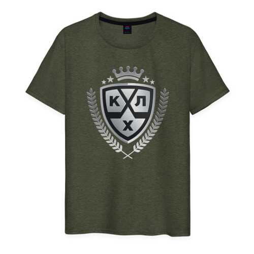 Футболка мужская ВсеМайки 1415371 хаки XXS в Pull and Bear