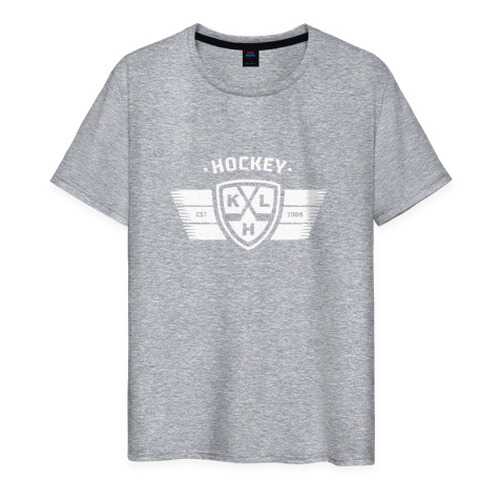 Футболка мужская ВсеМайки 1528419 серая XXXL в Pull and Bear