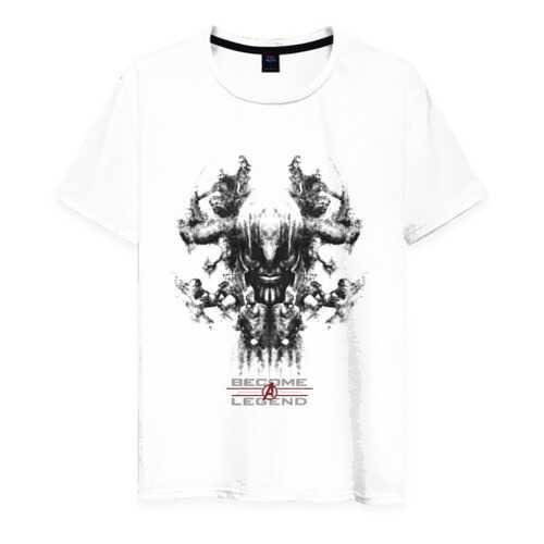 Футболка мужская ВсеМайки 1765769 белая XXXL в Pull and Bear