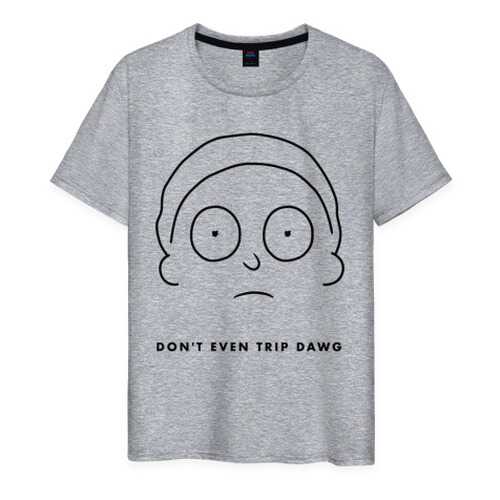 Футболка мужская ВсеМайки 1856959 серая M в Pull and Bear