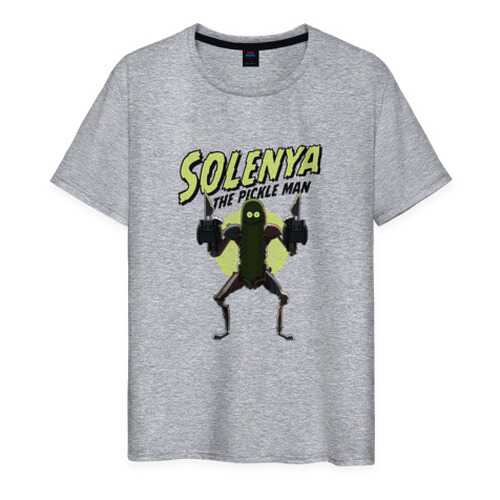 Футболка мужская ВсеМайки 1858301 серая M в Pull and Bear