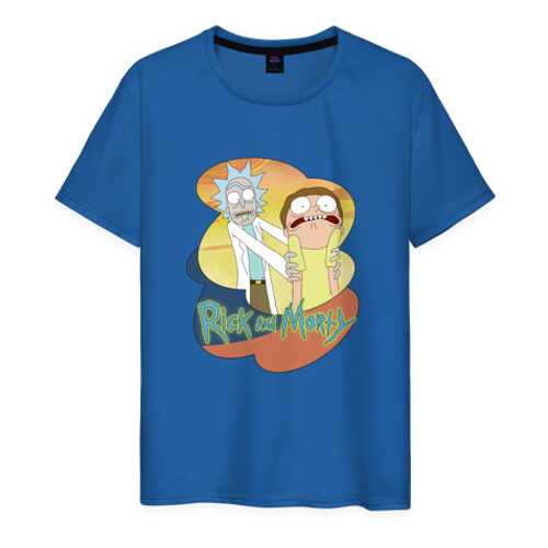 Футболка мужская ВсеМайки 1858321 синяя XXS в Pull and Bear