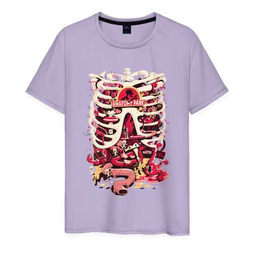 Футболка мужская ВсеМайки 1923989 голубая XXL в Pull and Bear