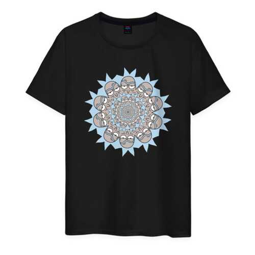 Футболка мужская ВсеМайки 1933335 черная XS в Pull and Bear