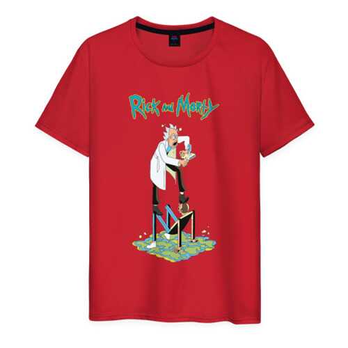 Футболка мужская ВсеМайки 1952825 красная XXS в Pull and Bear