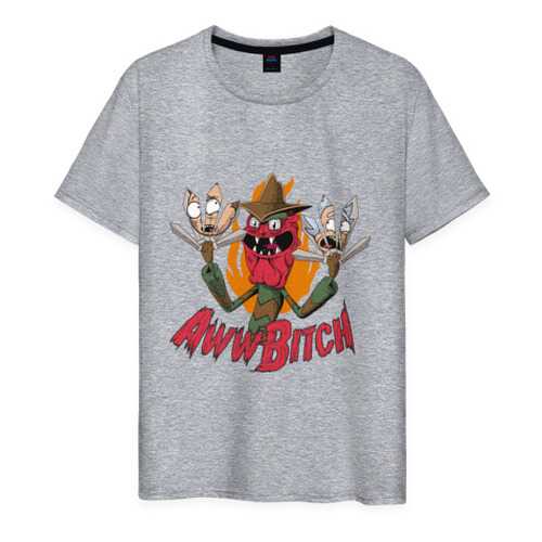 Футболка мужская ВсеМайки 1953925 серая XXXL в Pull and Bear