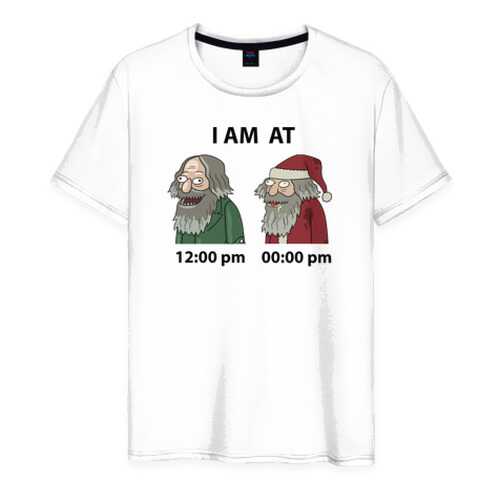 Футболка мужская ВсеМайки 1970477 белая XL в Pull and Bear