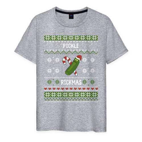 Футболка мужская ВсеМайки 1970491 серая XXL в Pull and Bear