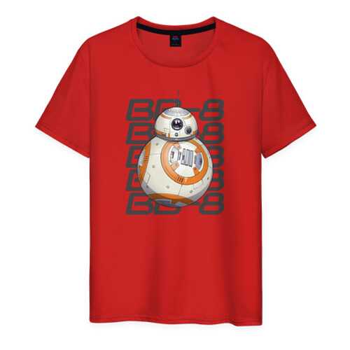 Футболка мужская ВсеМайки 1984157 красная XXS в Pull and Bear