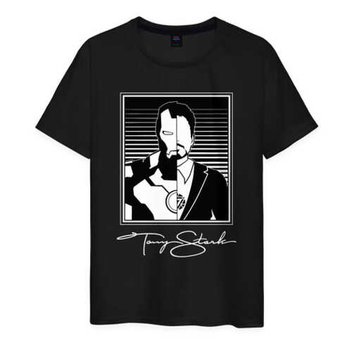 Футболка мужская ВсеМайки 2111529 черная XXXL в Pull and Bear