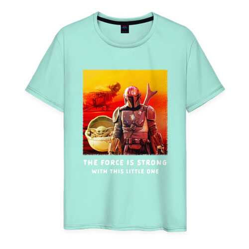 Футболка мужская ВсеМайки 2147231 зеленая XXL в Pull and Bear