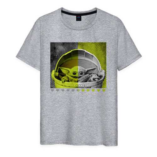 Футболка мужская ВсеМайки 2147267 серая XS в Pull and Bear