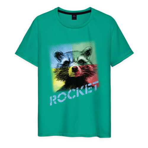 Футболка мужская ВсеМайки 2166483 зеленая M в Pull and Bear