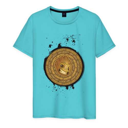 Футболка мужская ВсеМайки 2166507 бирюзовая M в Pull and Bear