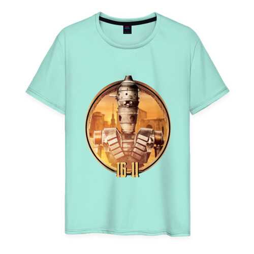 Футболка мужская ВсеМайки 2177795 зеленая M в Pull and Bear
