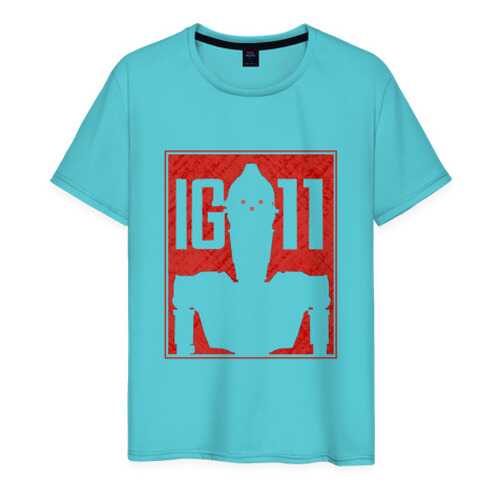 Футболка мужская ВсеМайки 2177797 бирюзовая XL в Pull and Bear
