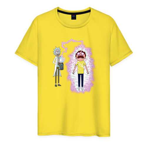 Футболка мужская ВсеМайки 2460797 желтая XXS в Pull and Bear