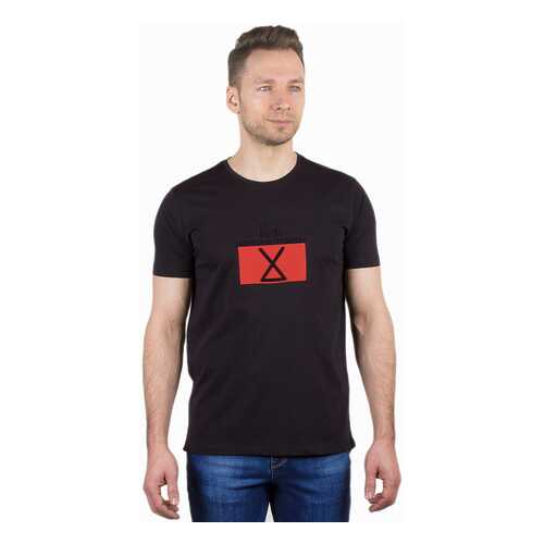Футболка мужская XINT GD61200234 черная XL в Pull and Bear