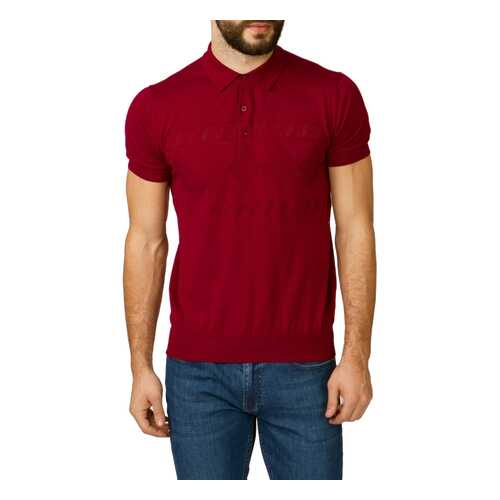 Поло мужское Kanzler 18S-PBBL14SS-T/56 красное M в Pull and Bear