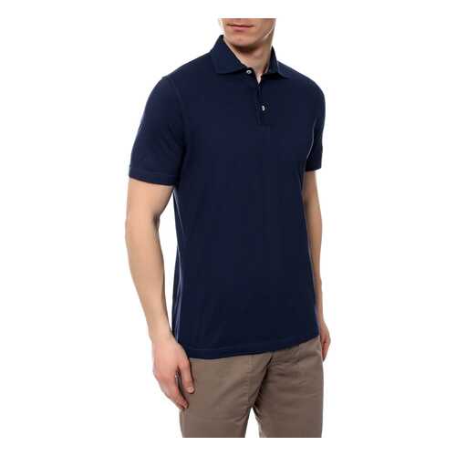 Поло мужское NAPOLEONERBA DRIM907 синий 60 IT в Pull and Bear