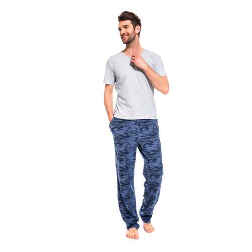 Брюки мужские Peche Monnaie Marine Militaire PM France 042 синие M в Pull and Bear
