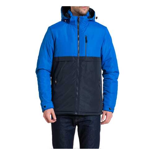 Куртка мужская Amimoda 10218B синяя 56 RU в Pull and Bear