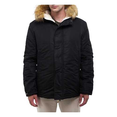 Парка мужская DASTI 804DS20196131 черная L в Pull and Bear