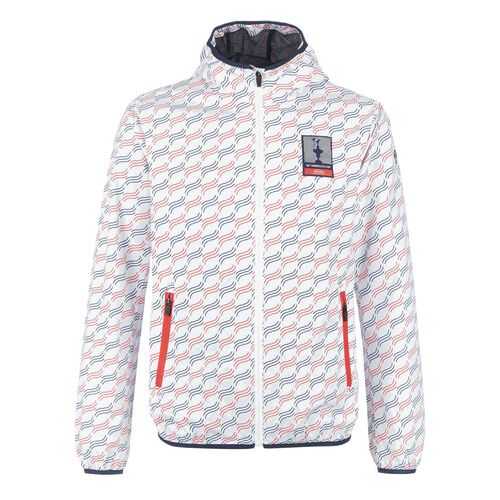 Ветровка мужская North Sails 450102 C001 белая M в Pull and Bear