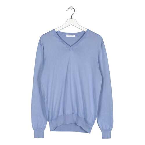 Джемпер мужской Cruciani CU285.V04 голубой 48 IT в Pull and Bear