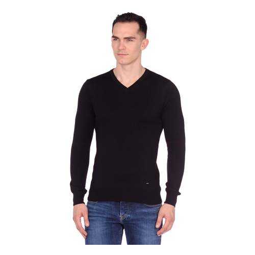 Джемпер мужской DAIROS GD69300424 черный 3XL в Pull and Bear