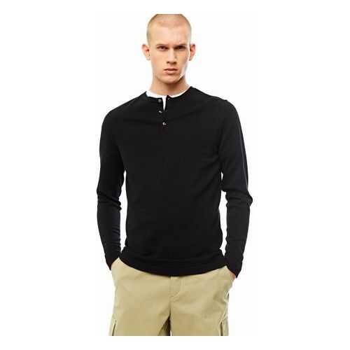 Джемпер мужской Selected 16074672 черный XL в Pull and Bear
