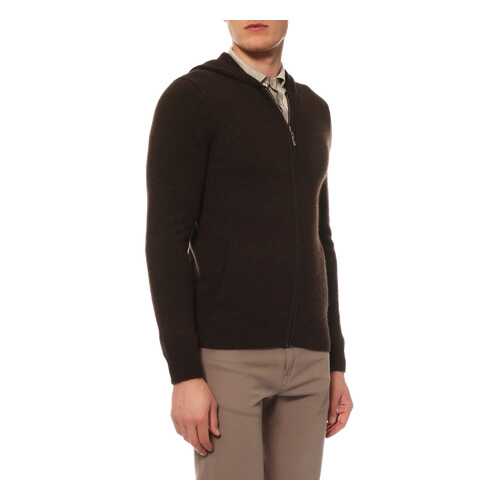 Кардиган мужской Mir cashmere YME16-025 коричневый 4XL в Pull and Bear