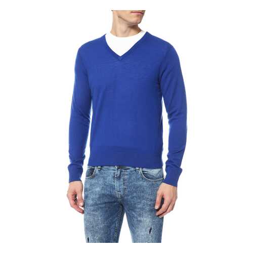Пуловер мужской CarneVale 1717/10104 голубой 54 IT в Pull and Bear