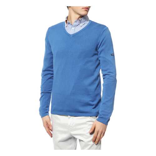 Пуловер мужской Saint James 8777 синий L в Pull and Bear