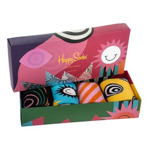Набор носков мужских Happy Socks XPSY09 голубых 36-40 EU в Pull and Bear