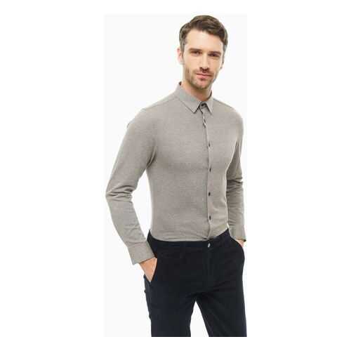 Рубашка мужская BTC 12.025753 коричневая 43/182 RU в Pull and Bear