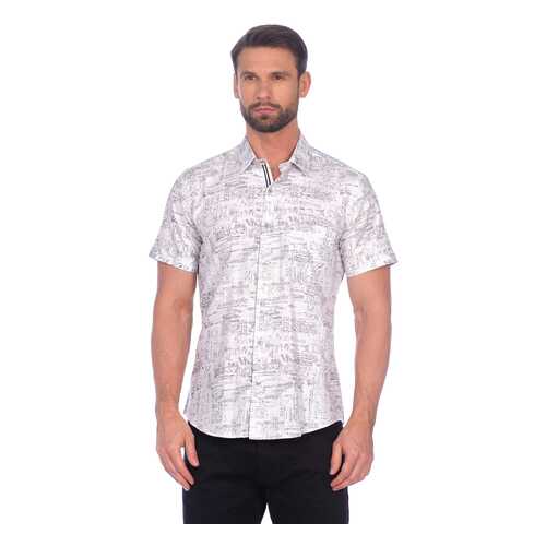 Рубашка мужская DAIROS GD81100405 белая 3XL в Pull and Bear